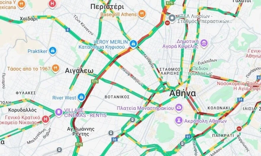 Κίνηση τώρα: Σύγκρουση Ι.Χ με μηχανή στον Κηφισό με έναν τραυματία - Κομφούζιο στην άνοδο Ένας τραυματίας έπειτα από σύγκρουση ΙΧ με μηχανή στον Κηφισό: Στο «κόκκινο» η κίνηση στην άνοδο