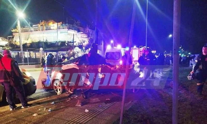 Πάτρα: Τροχαίο δυστύχημα στην Παραλία - Δύο νεκροί νεαρής ηλικίας Πάτρα: Τροχαίο δυστύχημα στην Παραλία - Δύο νεκροί νεαρής ηλικίας