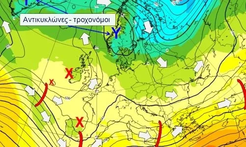Καιρός: Υψηλές θερμοκρασίες πριν την ...ανατροπή - Η πρόβλεψη Κολυδά για διαδοχικές μεταβολές Ζιακόπουλος: Πού το πάει ο καιρός; Η πρόβλεψη και οι αντικυκλώνες - τροχονόμοι