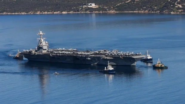 Κατασκοπεία στη Σούδα: Φωτογραφίες του αεροπλανοφόρου «Gerald Ford» είχε ο Γεωργιανός | in.gr Κατασκοπεία στη Σούδα: Φωτογραφίες του αεροπλανοφόρου «Gerald Ford» είχε ο Γεωργιανός | in.gr