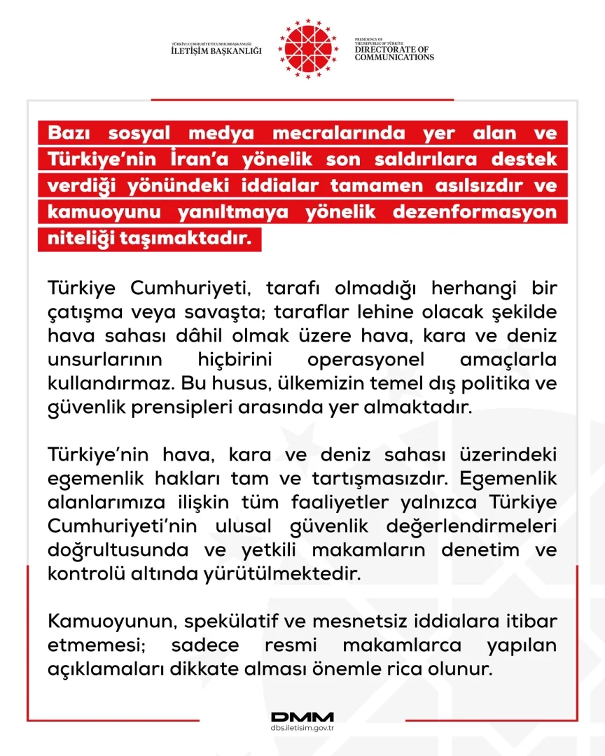 Η Τουρκία αρνείται εμπλοκή στις επιθέσεις κατά του Ιράν – Συνελήφθησαν δύο δημοσιογράφοι για live κοντά στη βάση Ιντζιρλίκ Η Τουρκία αρνείται εμπλοκή στις επιθέσεις κατά του Ιράν – Συνελήφθησαν δύο δημοσιογράφοι για live κοντά στη βάση Ιντζιρλίκ