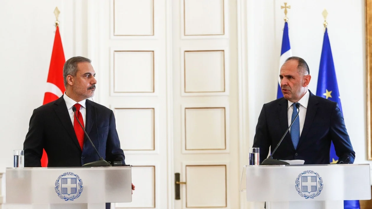Τηλεφωνική επικοινωνία Γεραπετρίτη - Φιντάν για εξελίξεις σε Μ. Ανατολή και Κύπρο Τηλεφωνική επικοινωνία Γεραπετρίτη - Φιντάν για εξελίξεις σε Μ. Ανατολή και Κύπρο