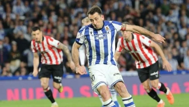 Στον τελικό του ισπανικού Κυπέλλου προκρίθηκε η Σοσιεδάδ (1-0) | in.gr Στον τελικό του ισπανικού Κυπέλλου προκρίθηκε η Σοσιεδάδ (1-0) | in.gr