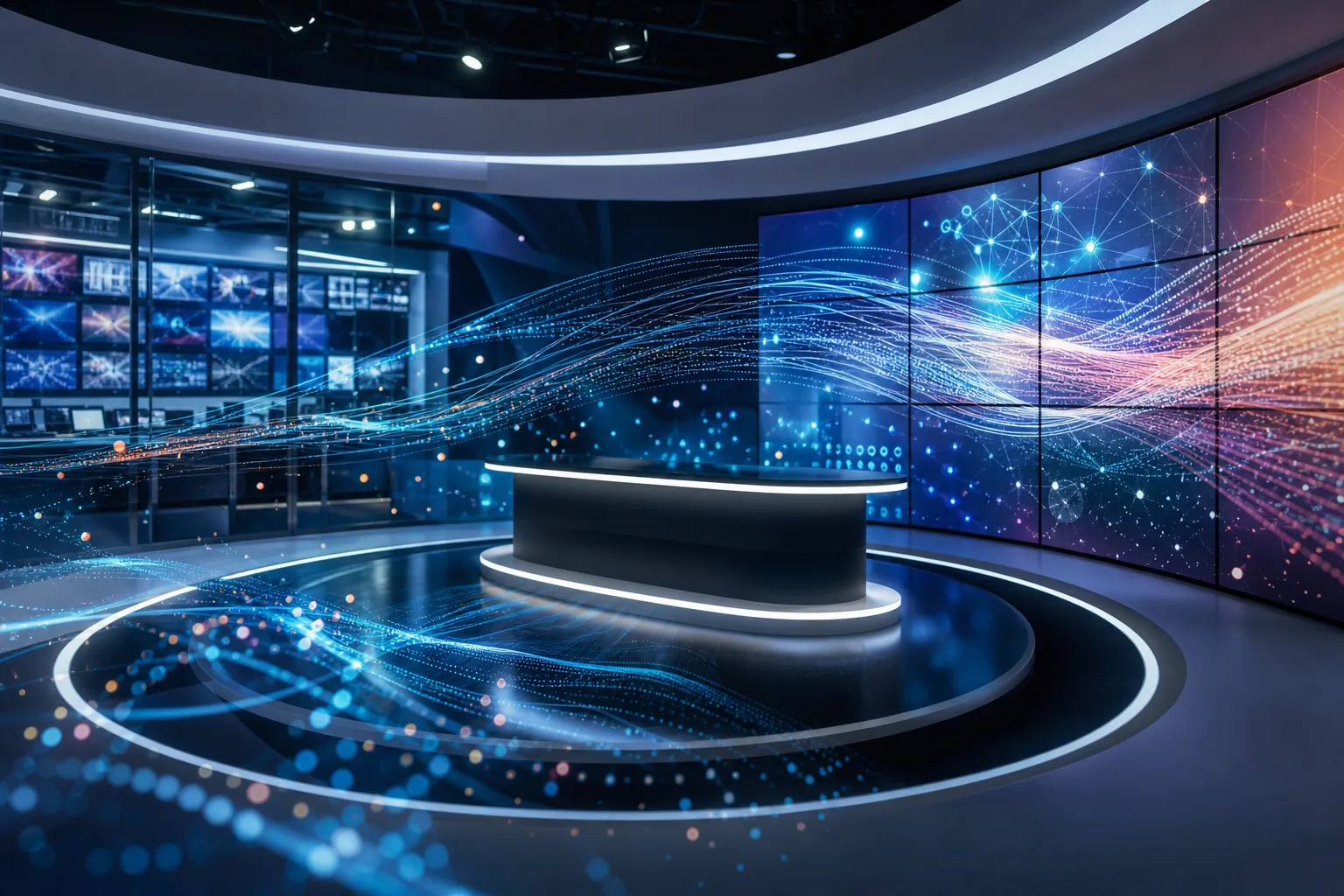 Η NVIDIA επεκτείνει το AI for Media με live εργαλεία για broadcast και streaming Συμβολική εικονογράφηση για το άρθρο: Η NVIDIA επεκτείνει το AI for Media με live εργαλεία για broadcast και streaming